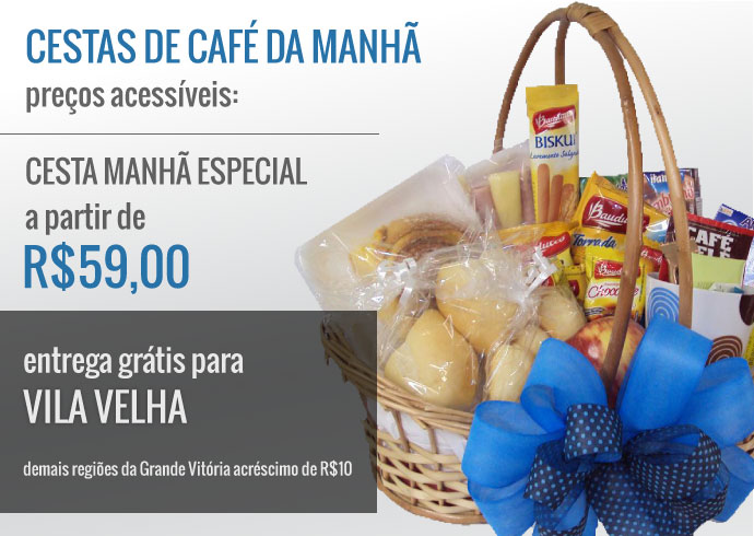 Breakfast pack from 59 reais